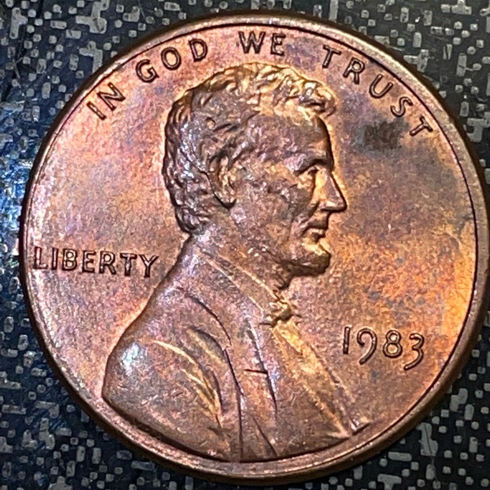 1983 Lincoln Cent error